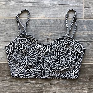 NWT Lost Crop Top Size XS